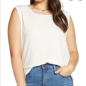 Madewell Whisper Cotton Ringer Muscle Tank